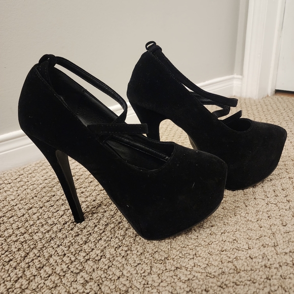 Platform Pump Stiletto Heels - Picture 7 of 8